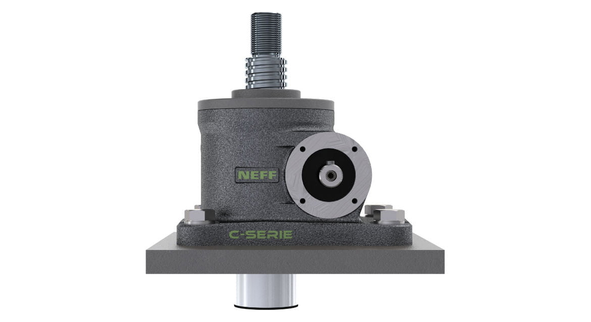 Screw jacks C-Series N version in lifting version with trapezoidal threaded spindle