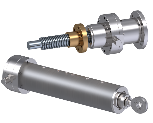 Actuator screw drive