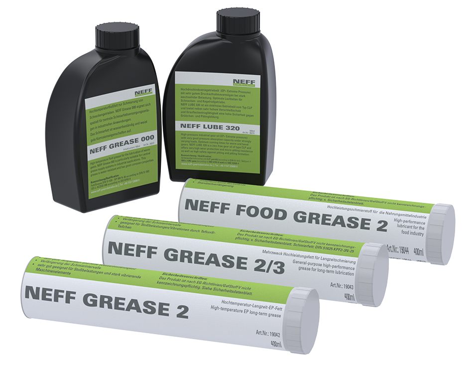NEFF Lubricants Neff Gewindetriebe