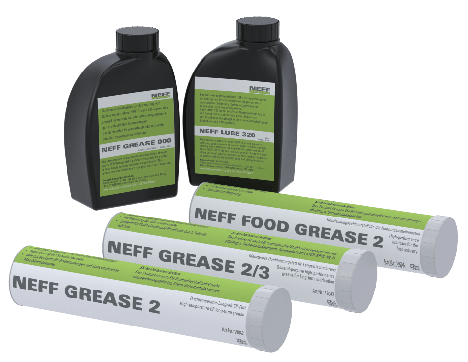 Overview NEFF lubricants