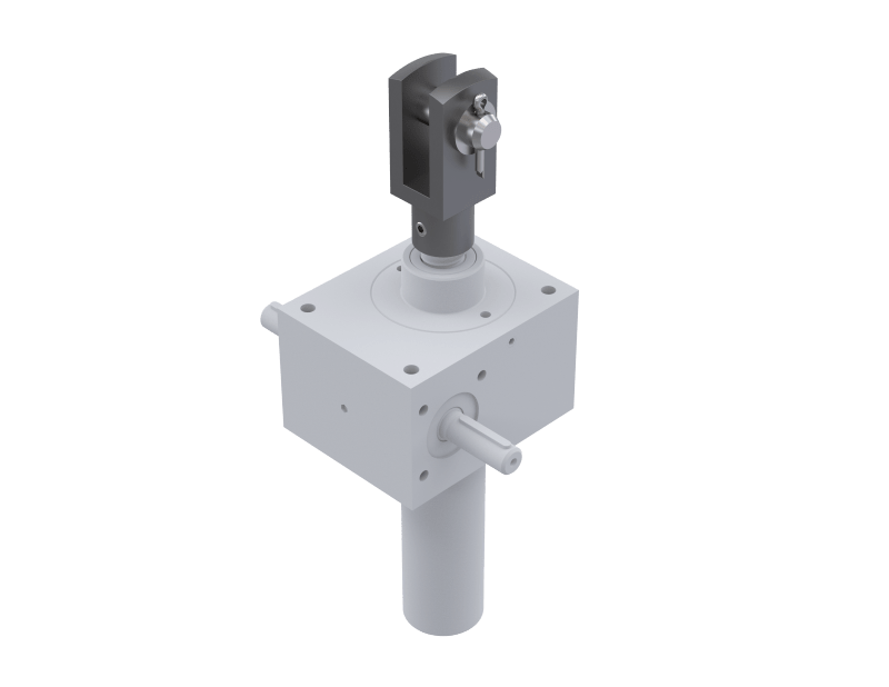 Worm gear screw jacks of the M / J series in type N with fork head GK 